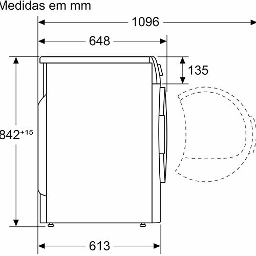 Máquina de Secar Siemens WQ45G2D0ES iQ500 | 9 Kg | Bomba de Calor | C | Branco - Image 11