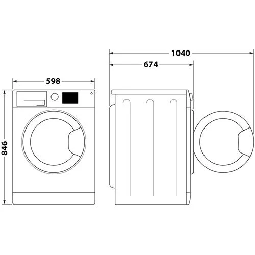 Máquina de Secar Whirlpool C WD 85M WBR SPT | 8 Kg | Condensação | B | Branco - Image 5