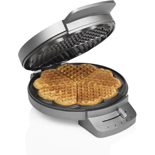 Máquina de Waffles Princess 132380 Deluxe - Cinzento - Image 2