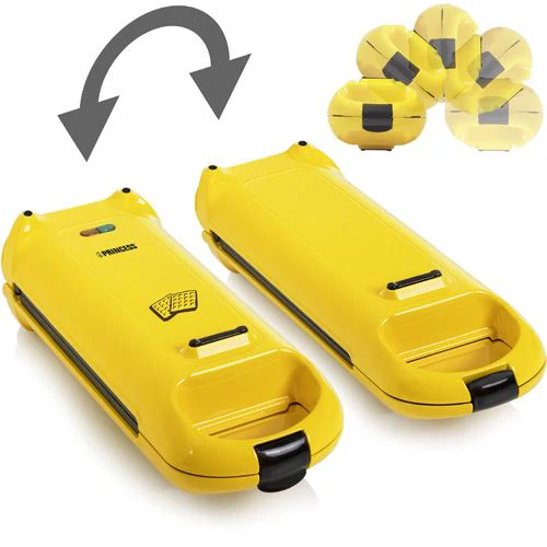 Máquina de Waffles Princess 132406 - Amarelo - Image 3