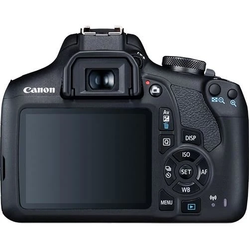 Máquina Fotográfica Reflex Canon EOS 2000D + EF-S 18-55mm f/3.5-5.6 IS II + Bolsa + Cartão SD 16GB - Image 3