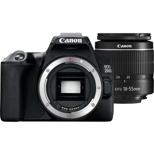 Máquina Fotográfica Canon EOS 250D Preta + 18-55 + Bolsa + SD 16GB - Reflex 24 MP | APS-C | f3.5-5.6 - Image 4