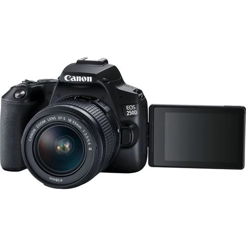 Máquina Fotográfica Canon EOS 250D Preta + 18-55 + Bolsa + SD 16GB - Reflex 24 MP | APS-C | f3.5-5.6 - Image 7