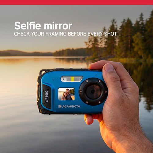Máquina Fotográfica Compacta Estanque AgfaPhoto Realishot WP6000 - Azul - Image 12