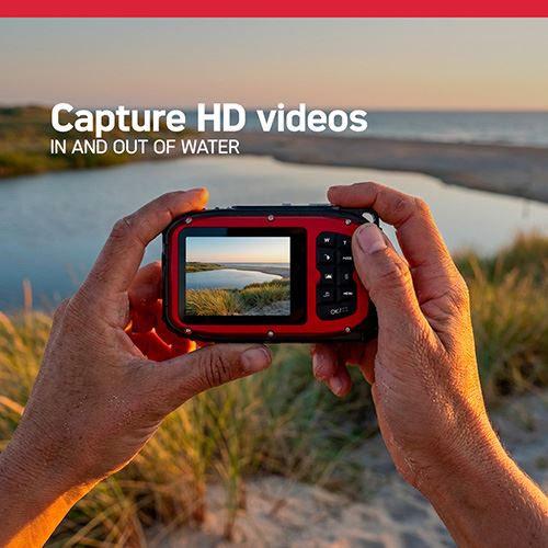 Máquina Fotográfica Compacta Estanque AgfaPhoto Realishot WP6000 - Vermelho - Image 11