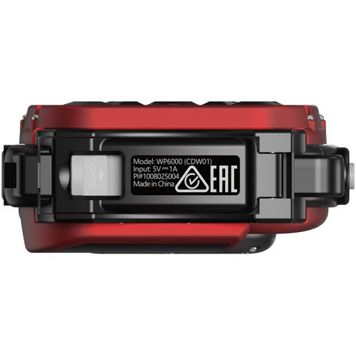 Máquina Fotográfica Compacta Estanque AgfaPhoto Realishot WP6000 - Vermelho - Image 6