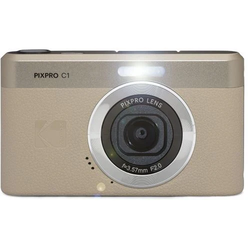 Máquina Fotográfica Compacta Kodak PixPro C1 - Areia - Image 3