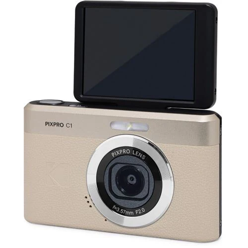 Máquina Fotográfica Compacta Kodak PixPro C1 - Areia - Image 7