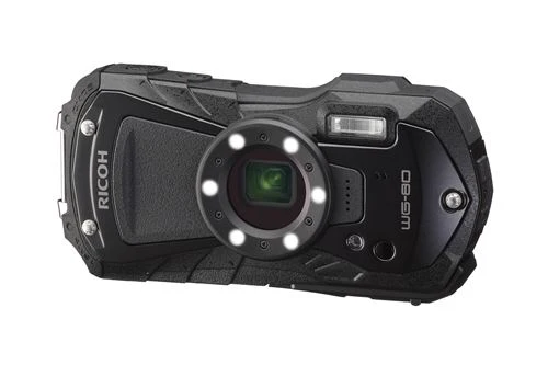 Máquina Fotográfica Compacta Ricoh WG-80 - Preto - Image 2