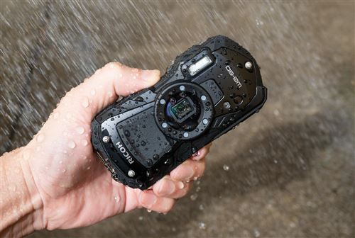 Máquina Fotográfica Compacta Ricoh WG-80 - Preto - Image 3