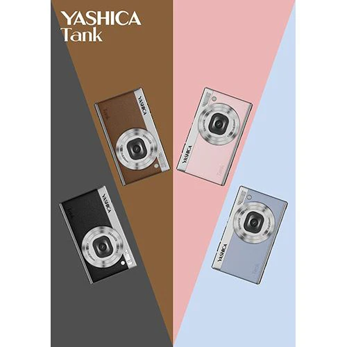 Máquina Fotográfica Compacta YASHICA Tank - Preto - Image 16