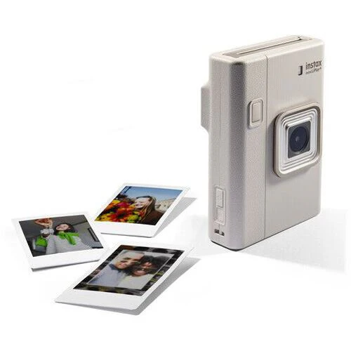 Máquina Fotográfica Instantânea Fujifilm Instax Mini LiPlay+ - Bege - Image 11