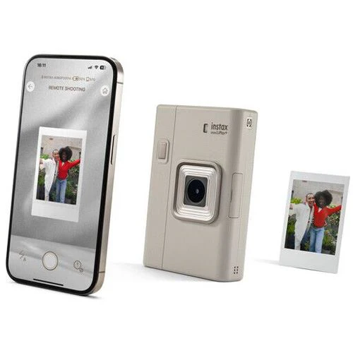 Máquina Fotográfica Instantânea Fujifilm Instax Mini LiPlay+ - Bege - Image 12