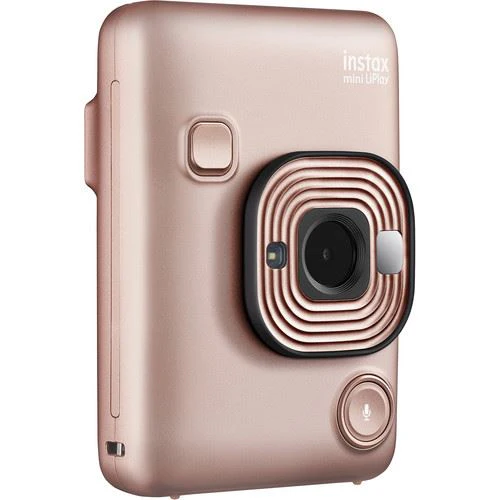Máquina Fotográfica Instantânea Fujifilm Instax Mini LiPlay - Blush Gold - Image 2