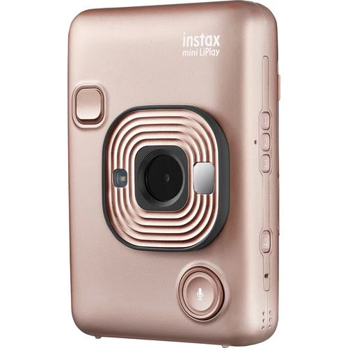 Máquina Fotográfica Instantânea Fujifilm Instax Mini LiPlay - Blush Gold - Image 3