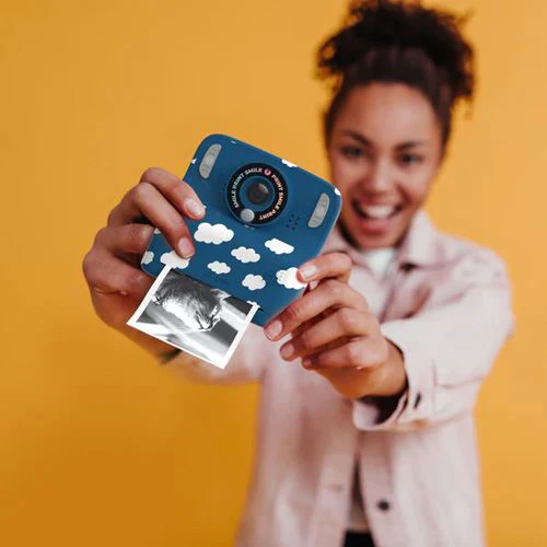 Máquina Fotográfica Instantânea MOB PixiPrint Cloud - Azul Nuvens - Image 6