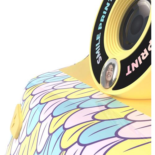 Máquina Fotográfica Instantânea MOB PixiPrint Mermaid - Amarelo Sereia - Image 5
