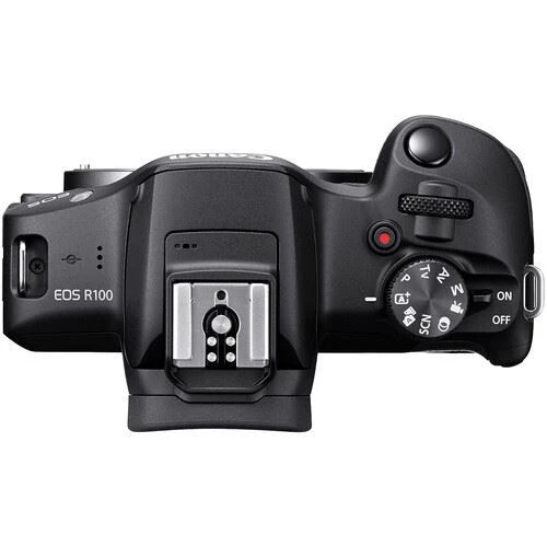 Máquina Fotográfica Mirrorless Canon EOS R100 + RF-S 18-45 mm f/4.5-6.3 IS STM + RF-S 55-210 mm f/5-7.1 IS STM - Image 6