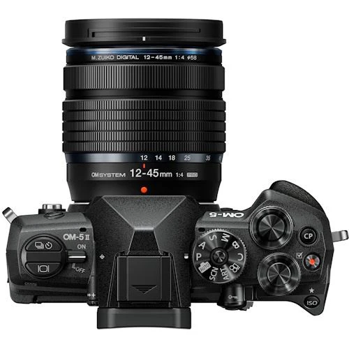 Máquina Fotográfica Mirrorless Olympus OM System OM-5 Mark II + 12-45mm F4 - Preto - Image 4