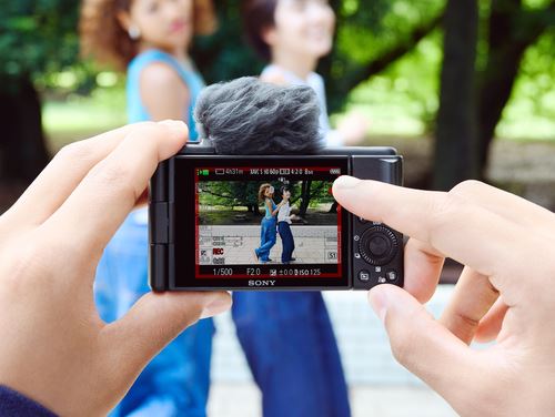 Máquina Fotográfica Mirrorless Sony FDIG ZV-1F - Preto - Image 9