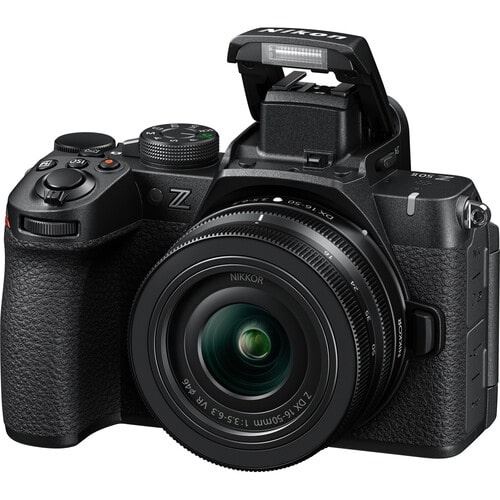 Máquina Fotográfica Nikon Z50 + Z DX 16-50mm F3.5-6.3 VR + Adaptador FTZ II + Colete - Image 14