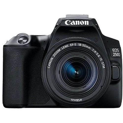 Máquina Fotográfica Reflex Canon EOS 250D + EF-S 18-55mm f/4-5.6 IS STM + Bolsa + Cartão de Memória - Image 3