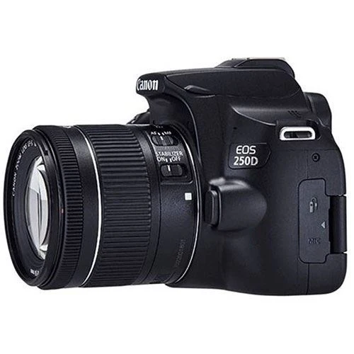 Máquina Fotográfica Reflex Canon EOS 250D + EF-S 18-55mm f/4-5.6 IS STM + Bolsa + Cartão de Memória - Image 4