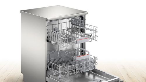 Máquina de Lavar Loiça Encastrável Bosch SGS4HTI33E | 12 talheres | 60 cm | D | Aço inoxidável - Image 2