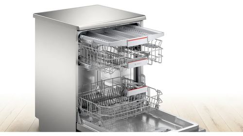 Máquina de Lavar Loiça Bosch SMS4EMI00E | 13 talheres | 60 cm | C | Aço inoxidável - Image 4