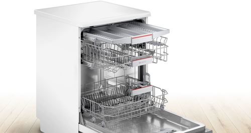 Máquina de Lavar Loiça Bosch SMS4EMW00E | 13 talheres | 60 cm | C | Branco - Image 3
