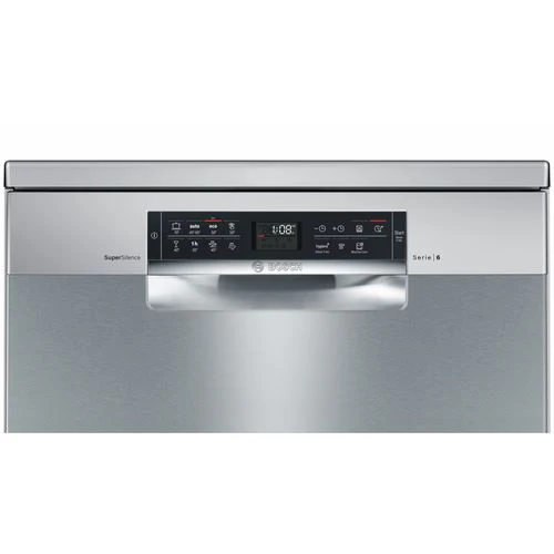 Máquina de Lavar Loiça Bosch SMS68TI03E | 14 talheres | 60 cm | D | Aço inoxidável - Image 2