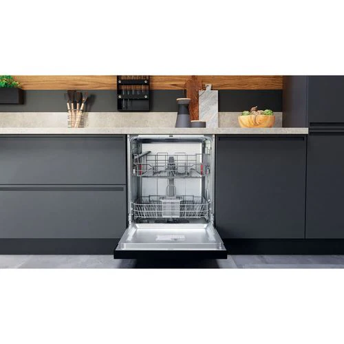 Máquina de Lavar Loiça Encastrável Hotpoint HB 4010 B | 13 talheres | 60 cm | F - Image 2