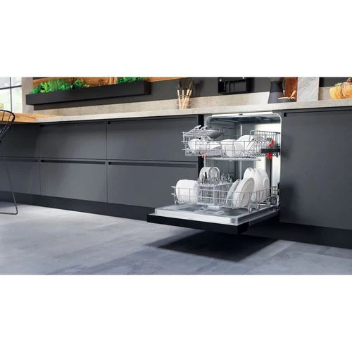 Máquina de Lavar Loiça Encastrável Hotpoint HB 4010 B | 13 talheres | 60 cm | F - Image 4