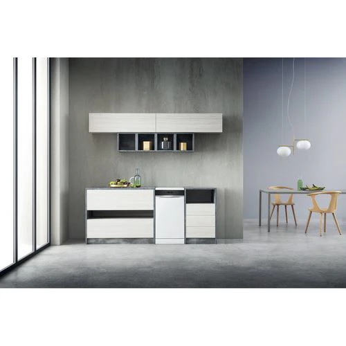 Máquina de Lavar Loiça Whirlpool WSFO 3T223 P | 10 talheres | 45 cm | E | Branco - Image 2