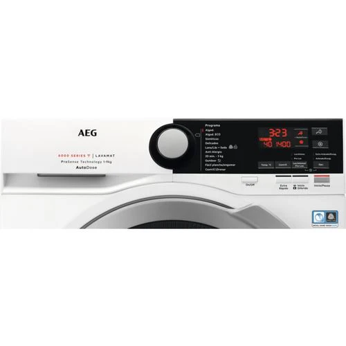 Máquina de Lavar Roupa AEG L6FBG942Q | 9 Kg | 1400 RPM | C | Branco - Image 2