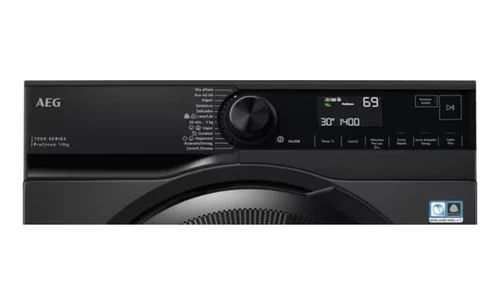 Máquina de Lavar Roupa AEG LFR7394V4B | 9 Kg | 1400 RPM | A | Preto - Image 2