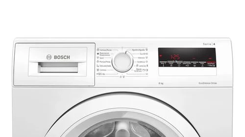 Máquina de Lavar Roupa Bosch WAN28280ES | 8 Kg | 1400 RPM | C | Branco - Image 3