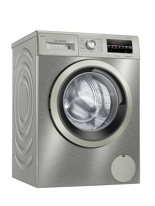 Máquina de Lavar Roupa Bosch WAU24S5XES | 9 Kg | 1200 RPM | C | Aço inoxidável
