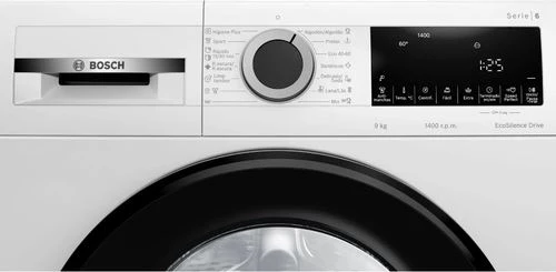 Máquina de Lavar Roupa Bosch WGG14400ES | 9 Kg | 1400 RPM | A | Branco - Image 3