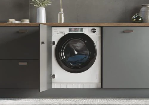 Máquina de Lavar Roupa Haier HWQ90B416FWB | 9 Kg | 1600 RPM | A | Branco - Image 2