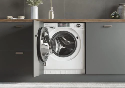 Máquina de Lavar Roupa Haier HWQ90B416FWB | 9 Kg | 1600 RPM | A | Branco - Image 3