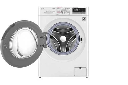 Máquina de Lavar Roupa LG F4WN409S0 | 9 Kg | 1400 RPM | D | Branco - Image 2