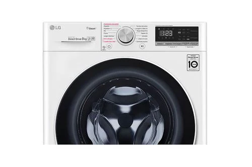 Máquina de Lavar Roupa LG F4WN409S0 | 9 Kg | 1400 RPM | D | Branco - Image 4