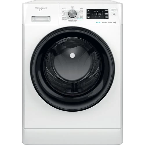 Máquina de Lavar Roupa Whirlpool FFB 9248 BV PT | 9 Kg | 1200 RPM | C | Branco - Image 2