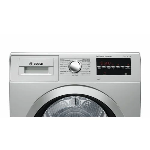 Máquina de Secar Bosch Serie 6 WTG8729XEE | 9 Kg | Bomba de Calor | A++ | Aço inoxidável - Image 2