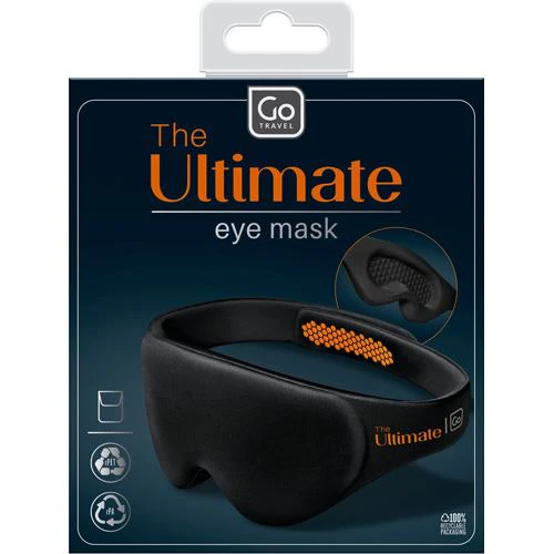 Máscara Viagem Go Travel The Ultimate Eye Mask3.0 - Preto - Image 13