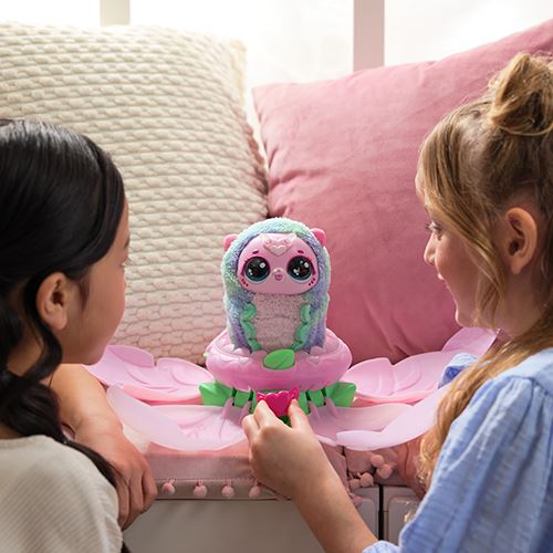 Mascote Interativa Bloomables de Hatchimals - Kittyfly | Spin Master - Image 3
