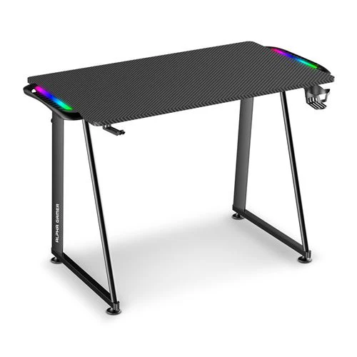 Mesa Gaming Alpha Gamer Auri RGB - Preta - Image 10