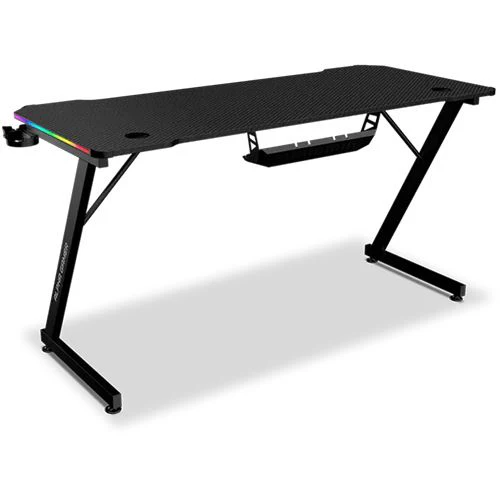 Mesa Gaming Alpha Gamer Gemina RGB - Preto - Image 4