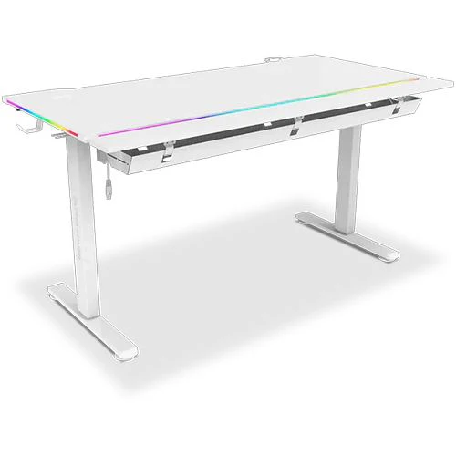 Mesa Gaming Alpha Gamer Zorya RGB - Branco - Image 9